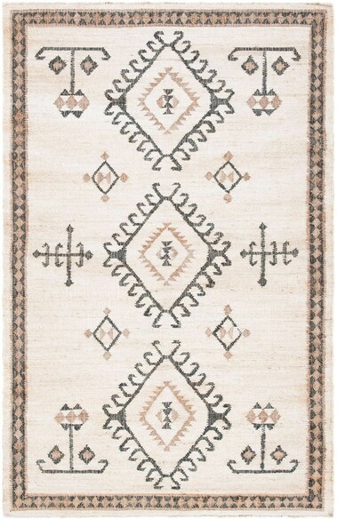 Safavieh Kilim KLM762A Ivory and Black