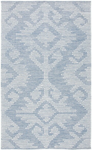 Safavieh Kilim KLM853M Blue and Ivory