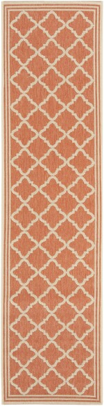 Safavieh Linden LND121P Rust and Creme