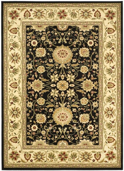 Safavieh Lyndhurst LNH212A Black and Ivory