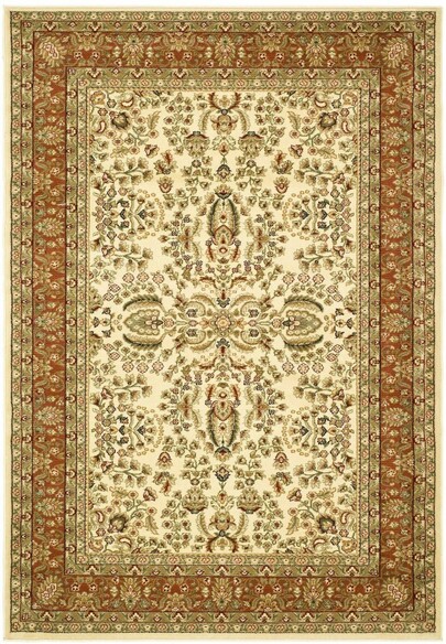 Safavieh Lyndhurst LNH214R Ivory and Rust