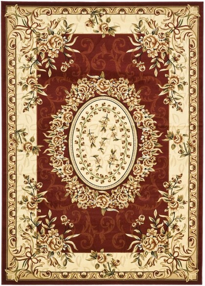 Safavieh Lyndhurst LNH328C Red and Ivory