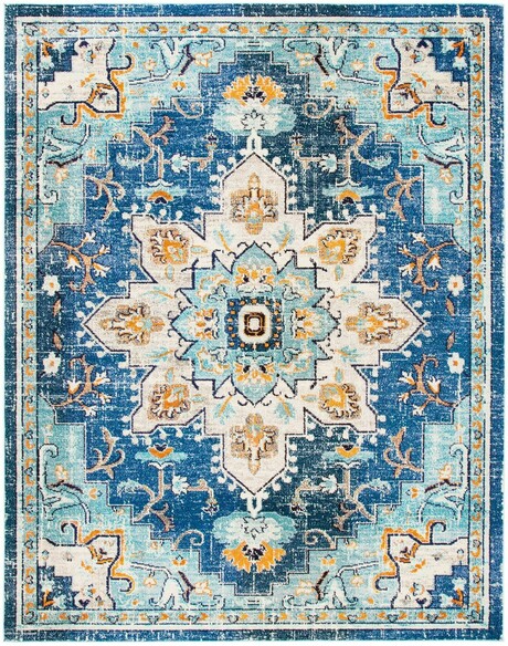 Safavieh Madison MAD473M Blue and Light Blue