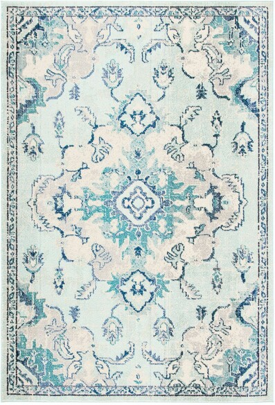 Safavieh Madison MAD484J Teal and Beige