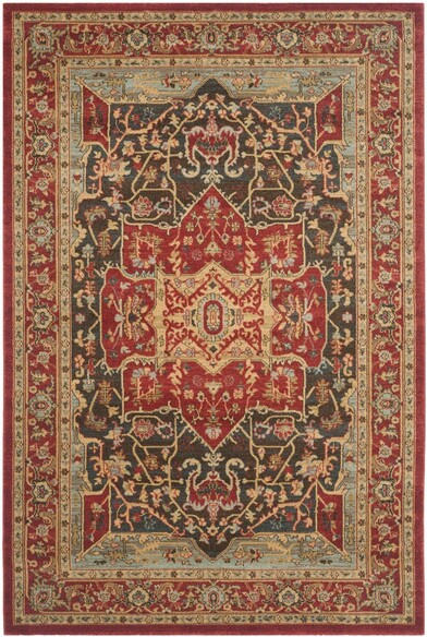 Safavieh Mahal MAH625D Red and Red