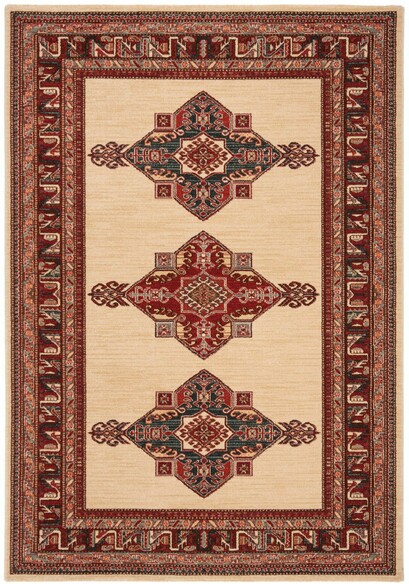 Safavieh Mahal MAH628A Creme and Red