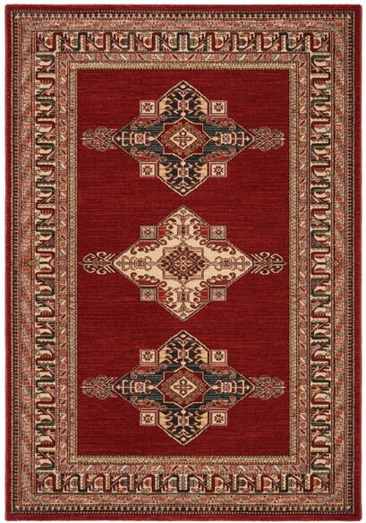 Safavieh Mahal MAH628Q Red and Creme