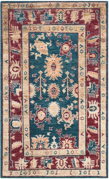 Safavieh Maharaja MHJ254B Blue and Red