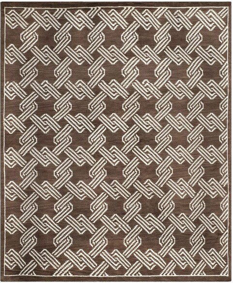 Safavieh Mosaic MOS156A Brown and Creme