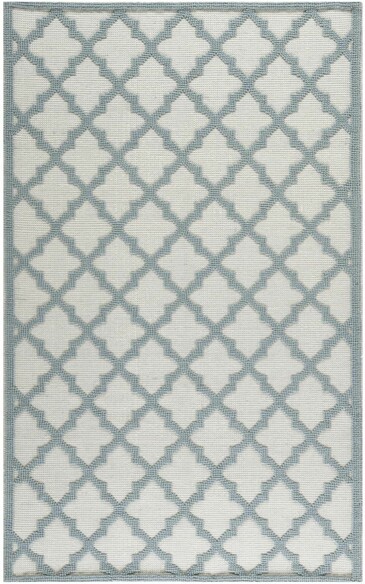 Safavieh Martha Stewart MSR2552B Vermont Ivory and Light Blue