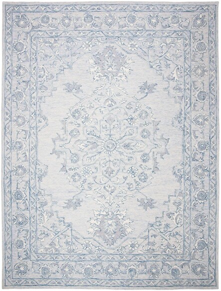 Safavieh Martha Stewart MSR3370M Light Blue and Ivory