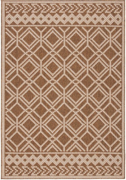 Safavieh Martha Stewart Indoor Outdoor MSRO374B Camel and Beige