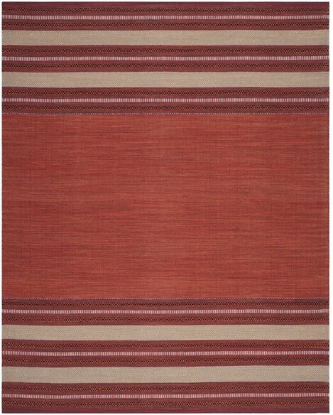 Safavieh Montauk MTK214C Red and Ivory