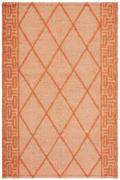 Safavieh Natural Fiber NF220P Orange and Natural