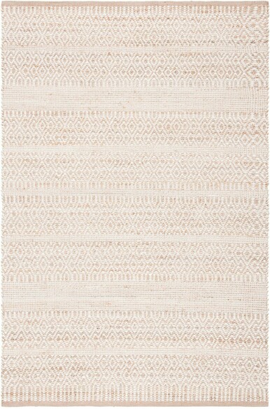 Safavieh Natural Fiber NF829A Natural and Ivory