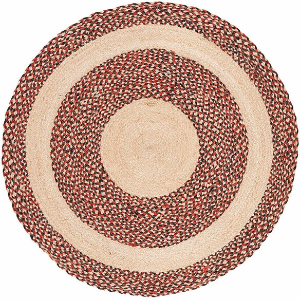 Safavieh Natural Fiber NFB112Q Red and Beige