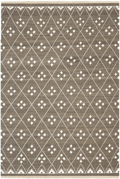 Safavieh Natural Kilim NKM316A Brown and Ivory