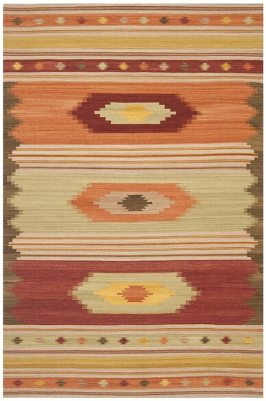 Safavieh Kilim NVK176A Brown and Multi