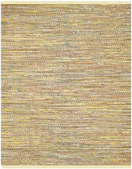 Safavieh Rag Rug RAR121H Yellow and Multi