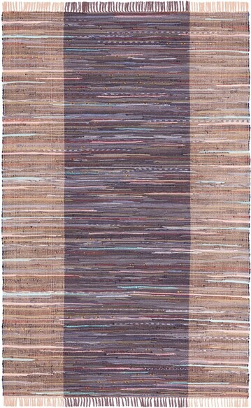 Safavieh Rag Rug RAR122V Purple and Blue