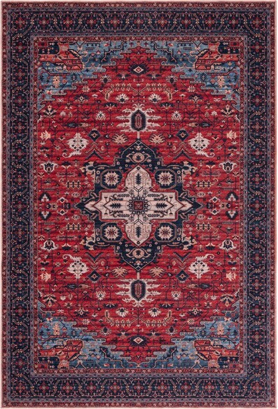 Safavieh Serapi SEP560Q Red and Navy