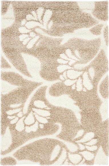 Safavieh Florida Shag SG459-1311 Beige and Cream