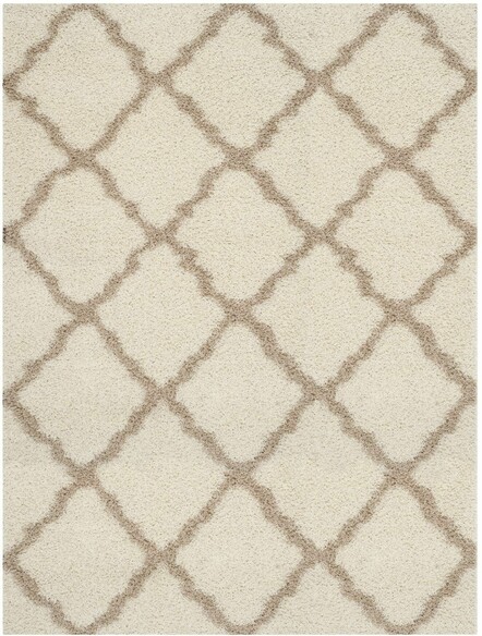 Safavieh Dallas Shag SGD257B Ivory and Beige