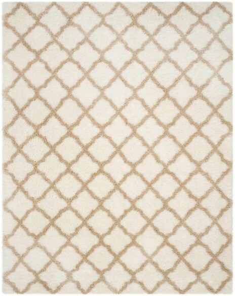 Safavieh Indie Shag SGI322K Ivory and Light Beige