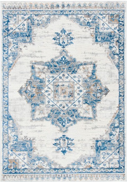 Safavieh Shivan SHV138M Ivory and Blue