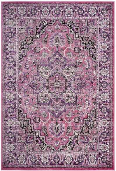 Safavieh Skyler SKY126N Pink and Ivory