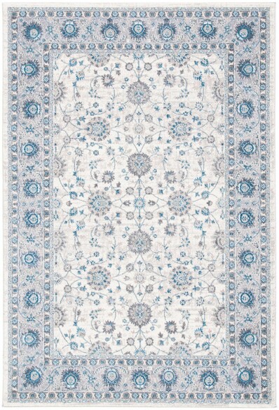 Safavieh Sofia SOF330C Ivory and Blue