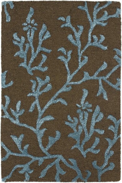 Safavieh Soho  SOH214B Brown and Light Blue