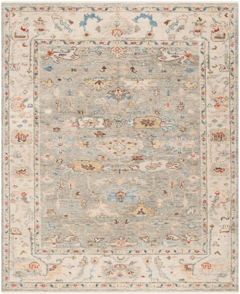 Safavieh Samarkand SRK144F Grey and Ivory