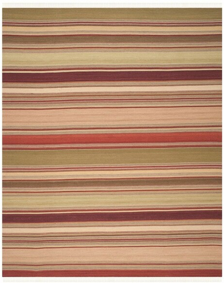 Safavieh Striped Kilim STK313A Red