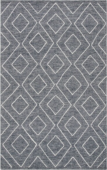 Safavieh Striped Kilim STK520H Dark Grey