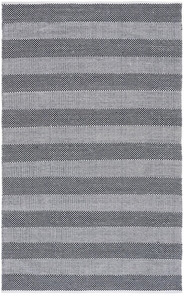 Safavieh Striped Kilim STK802Z Ivory and Black