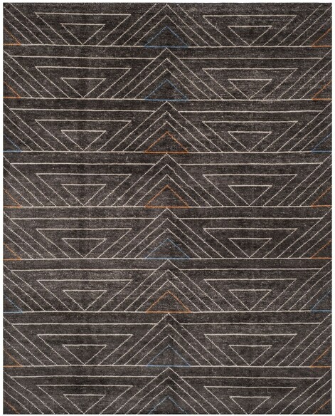 Safavieh Stone Wash STW901A Dark Brown and Multi