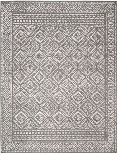 Safavieh Tulum TUL264F Dark Grey and Ivory