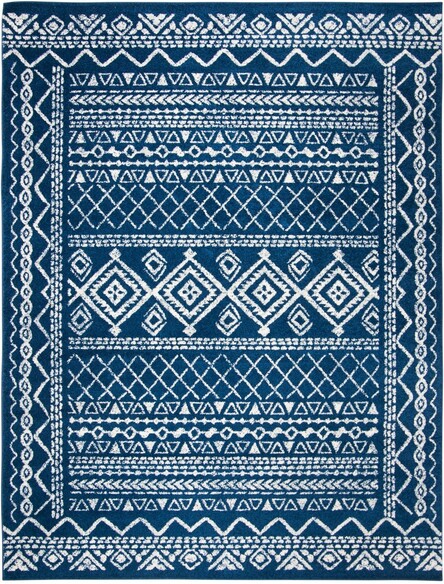 Safavieh Tulum TUL268N Navy and Ivory