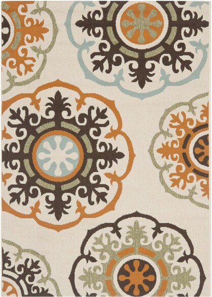 Safavieh Veranda VER002-0715 Cream and Terracotta