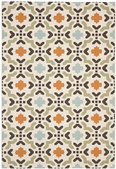 Safavieh Veranda VER0800712 Cream and Terracotta