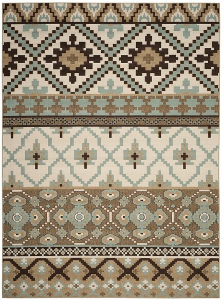 Safavieh Veranda VER0970215 Creme and Brown