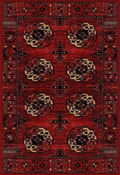 Safavieh Vintage Hamadan VTH212A Red and Multi