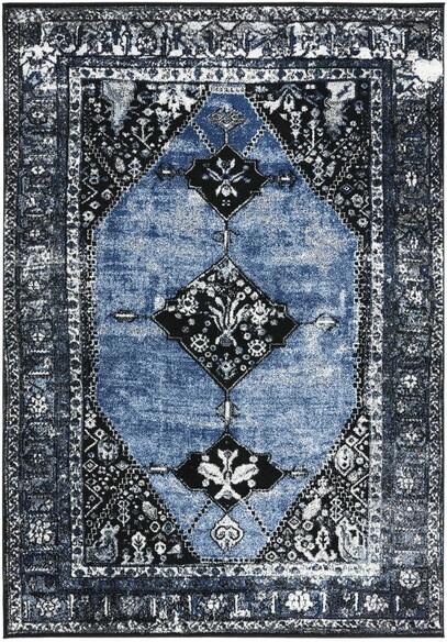 Safavieh Vintage Hamadan VTH217M Blue and Grey