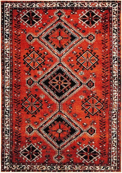 Safavieh Vintage Hamadan VTH293P Orange and Red