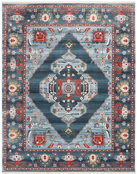 Safavieh Vintage Persian VTP482M Blue and Light Blue