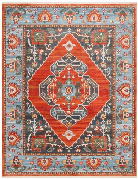 Safavieh Vintage Persian VTP482P Rust and Blue