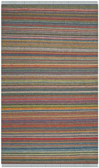 Safavieh Kilim KLM108B Blue and Orange