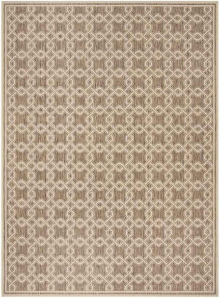 Safavieh Martha Stewart MSR425322 Brown and Creme