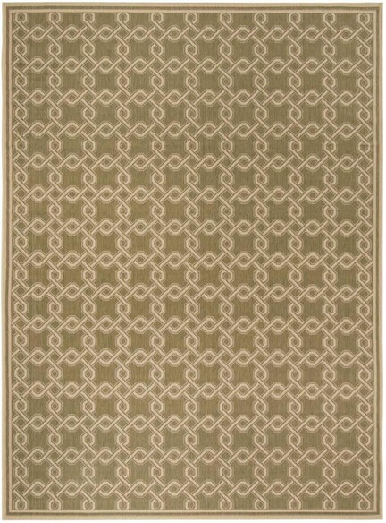 Safavieh Martha Stewart MSR425324 Green and Creme